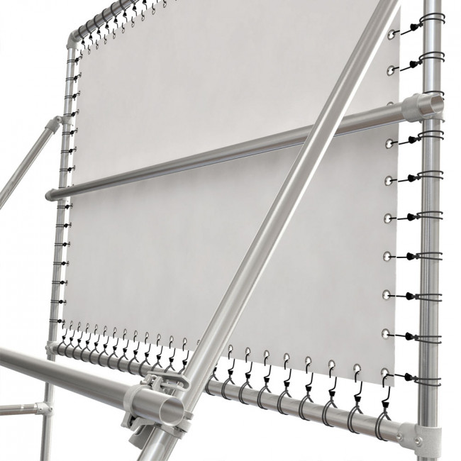 High stand - für 150x100cm Banner
